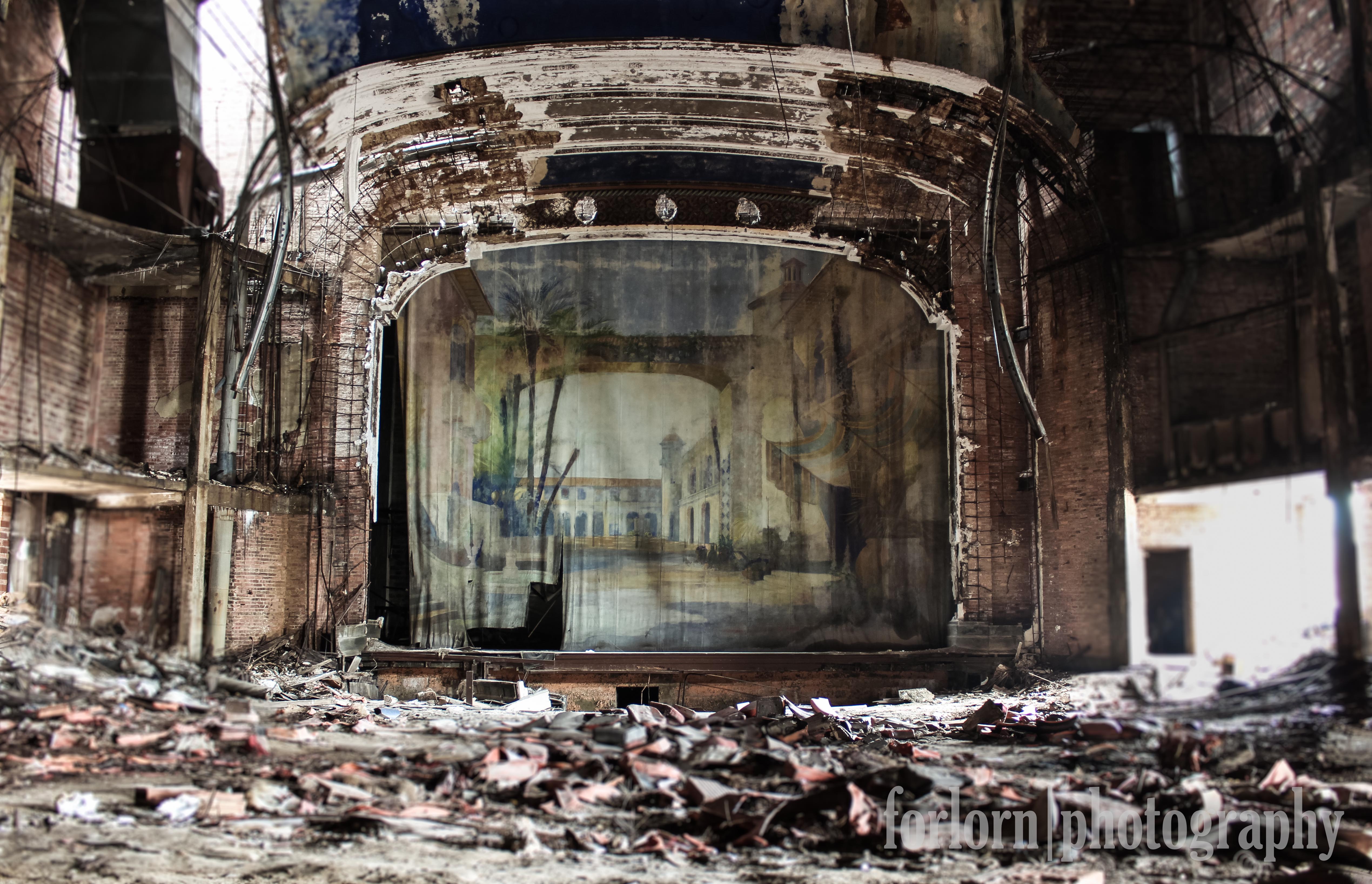 Desolate Theater – Forlorn Photography